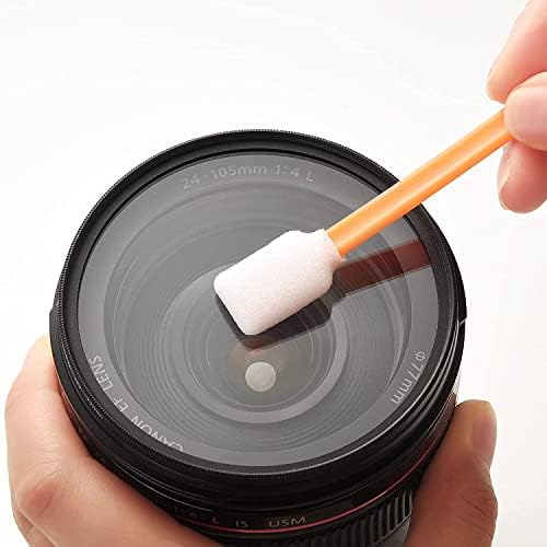 AAwipes Foam Cleaning Swabs (400 pcs, 5.25") - Lint Free Foam Tip Swab Cleanroom Sponge Stick Detailing Lab Swabs for Camera, Inkjet Printer, Optical Lens, Optical Equipment (C714C) - Image 4