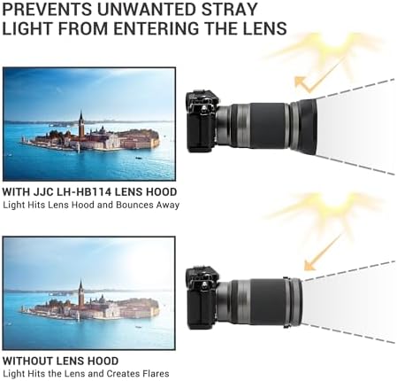 HB-114 Lens Hood for Nikon Z 28-4mm f4-8 VR and Z 24-12mm f4 S Lens - Image 3