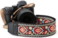 ZOOEASS Camera Strap for DSLR and Mirrorless Digital Camera,Neck Strap with Embroidery Patterns and Quick-release Buckle by Unknown