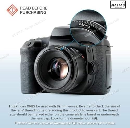 MOSTOS ; Brings Superior® || 82mm Hood for Sony FE 24-70 mm F2.8 G(Not for F4),FE 24-70mm F2.8 GM II,FE 16-35mm F2.8(Not for F4) and Other Lenses with 82mm Filter Thread - Image 3