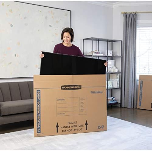 Bankers Box 4-Pack Large TV/Picture/Mirror Moving Boxes - Image 4