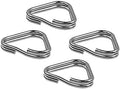 Foto&Tech 4 Pieces Lug Ring Camera Strap, Triangle Split Ring Hook, Compatible with Fujifilm Lecia Nikon Canon Sony Olympus Pentax Panasonic SLR RF Mirrorless Camera (Regular) by FOTO%26TECH