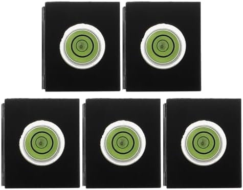 LABRIMP 5Pcs Hot Shoe Cover Protector with Spirit Level for Enhanced Stability and Camera Protection Essential Accessory for Photography and Reduced Shake by LABRIMP