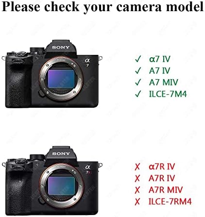 ULBTER Screen Protector for Sony Alpha A7 IV A7IV A74 [3+2 Pack] - Image 2