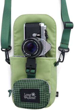 Long Weekend Crossbody Camera Pouch (Moss) - Image 7
