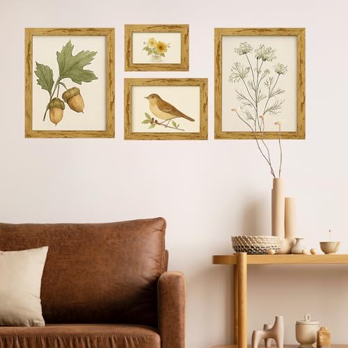 puthiac 11x14 Rustic Farmhouse Picture Frame, Natural Pine, 1 Pack - Image 7