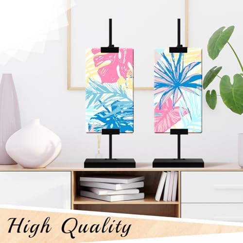 MorningRo Adjustable Tabletop Easel Stand Picture Easels for Display Up to 16.5" H, Black Metal Picture Stand for Art Signs Photos, Framed Artwork Display Easel Stands for Home Events(1 Pcs) - Image 4