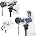 1+1 Clear Camera Rain Cover w/Without Flash for Camera + Lens up to 18" by Kiorafoto