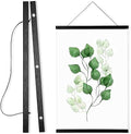 WITCOLOR Magnetic Poster Hanger Frame, Black Magnet Poster Frame 18x24 18x12 18x18 for Posters, Kids Paintings, Photos, Maps, Scrolls, Picture, Canvas Works and Art Prints(18") by WITCOLOR
