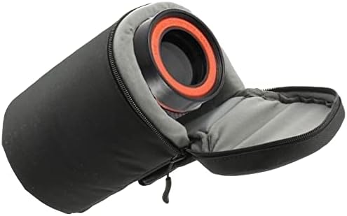 Navitech Black Water Resistant Camera Lens Protective Case Pouch - Compatible with Sony FE 24-70mm F2.8 GM II Lens - Image 2