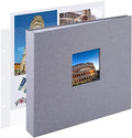 1DOT2 10x10 Inch 3 Ring DIY Scrapbook Photo Album, Gray by 1DOT2