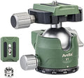 Avella V1 DSLR Camera Tripod Ball Head 38MM, 360 Degree Swivel,U-Shaped Groove Design, for Canon Nikon Sony Olympus Panasonic DSLR Camera-Green by AVELLA