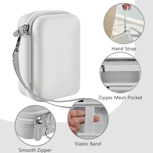 Leayjeen Vlogging Camera Case for Duluvulu/VJIANGER/Gavonde - White - Image 4