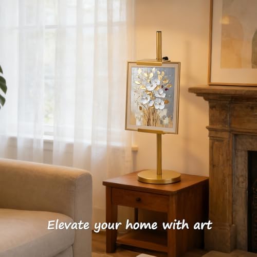 18''Adjustable Tabletop Easel Stand, Picture Easels for Display-Gold - Image 5