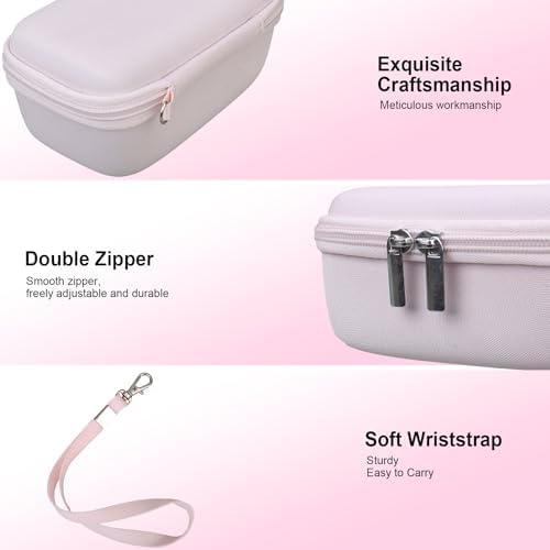 RAIALL Camera Case for Canon PowerShot SX740 HS Digital Camera, Jelly Pink - Image 3