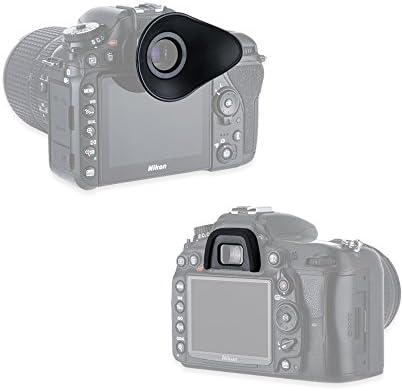 JJC Silicone Eyecup Viewfinder for Nikon D7500 D5600 D3400 D750, 2-Type - Image 4