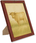 puthiac 8x10 Rustic Farmhouse Picture Frame, Barn Red, 1 Pack by PUTHIAC