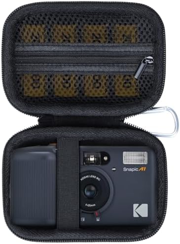 Lebakort Storage Case Compatible with KODAK Snapic A1 35mm Film Camera (Rhino Grey Case) by Lebakort