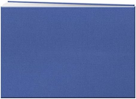 Pioneer 5 Inch by 7 Inch Postbound Fabric Frame Front Memory Book, Sky Blue - Image 2