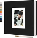 Vienrose Self Adhesive Photo Album 40 Pages for Wedding, Baby Growth, Black by Vienrose