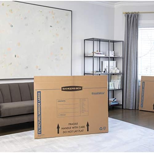 Bankers Box 4-Pack Large TV/Picture/Mirror Moving Boxes - Image 3
