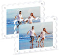 2 Pack Acrylic Magnetic Photo Frame, Clear 5x7 Picture Frames by Unknown
