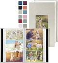 Photo Album 4x6 with 420 Pockets, Slip-in Picture Albums, Linen Cover Memory Book with Front Window, Vertical pages Photo Book for Wedding, Family, Anniversary, Baby, Vacation(Light Beige) by HenPisen