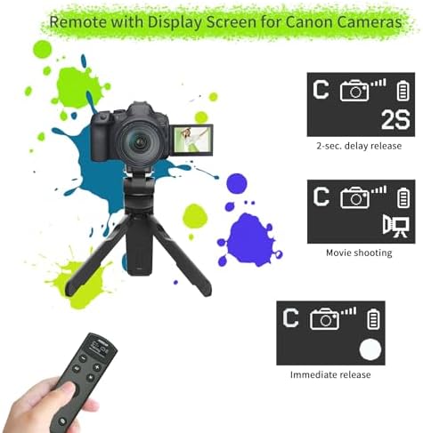 Remote Control for Canon Camera,Rechargeable Wireless Shutter Release - Image 4