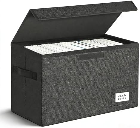 Leffis Comic Book Storage Box Comic Bin 15.5" X 7.5" X 11.3" by Leffis