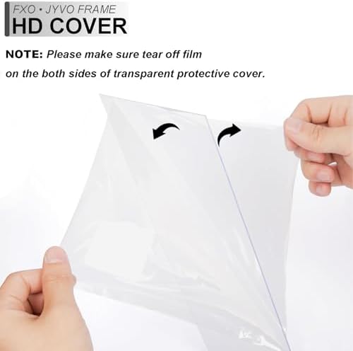 Fxojyvo 12x17 Picture Frame Set of 3 Black Engineered Wood Wall Hanging - Image 5