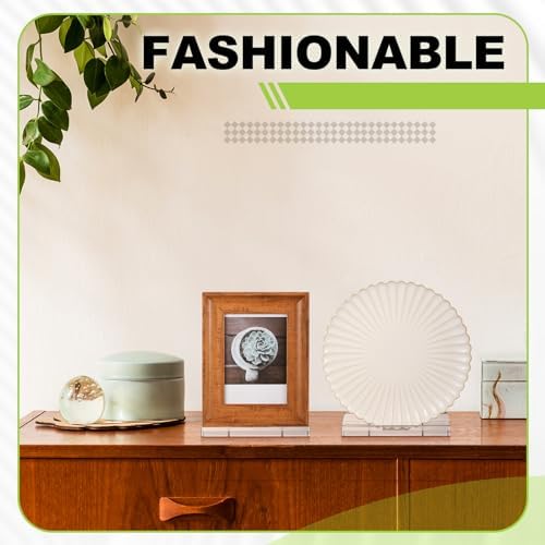 CroBlissful Acrylic Display Stand 8 x 3.5 x 8 Inch Tabletop Clear Easel - Image 6
