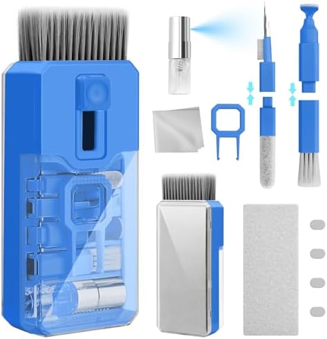 Keyboard Cleaner & Laptop Cleaning Kit, All-in-1 for Computer PC, SkyBlue by Ordilend