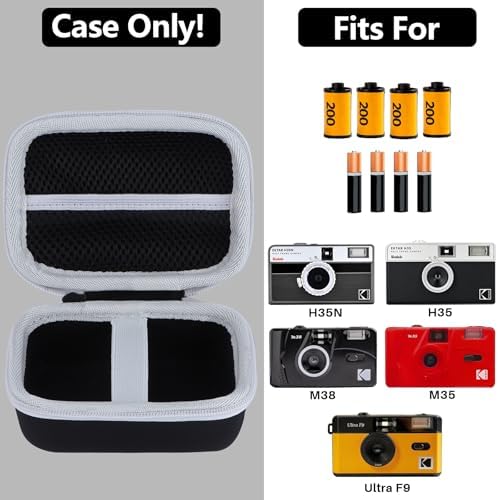 RIYADAone Case for KODAK EKTAR H35/H35N/Ultra F9/M35 Half Frame Film Camera - Image 3