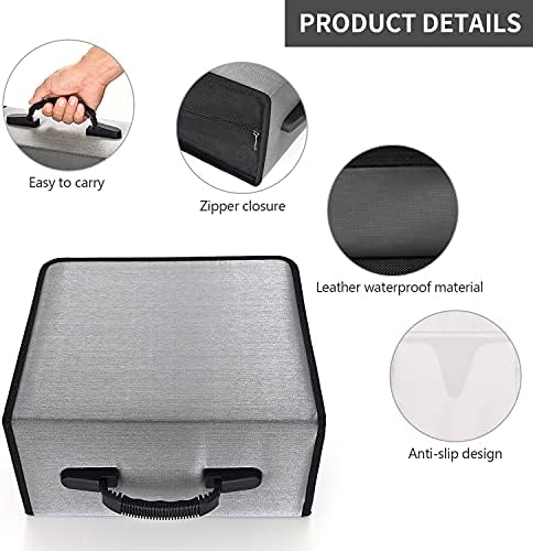 alavisxf xx CD Case, 432 Capacity Nylon Heavy Duty Organizer Wallet for Car - Image 2