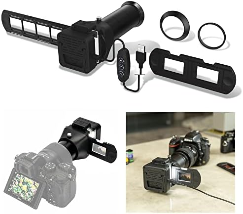 JJC Film Digitizing Adapter Set with LED Light Replaces Nikon ES-2 by Kiorafoto