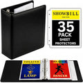 Playbill Binder with Sleeves, Broadway Showbill Organizer Gifts for Theater by Alvorn