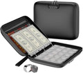 Fireproof Coin Collection Album, 434 Pockets & 36 paper money binder by ZOOPIP