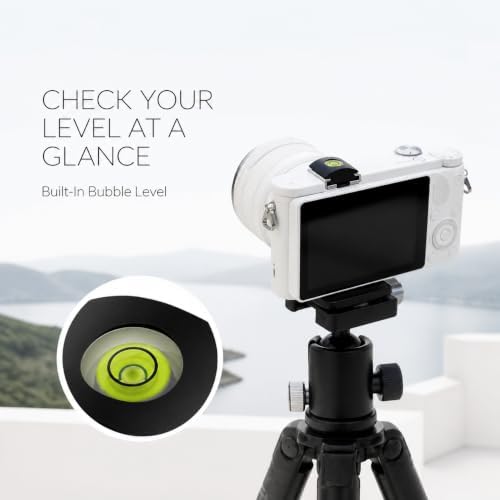 Anwenk Camera Hot Shoe Cover with Bubble Spirit Level for Canon DSLR,2Pack - Image 4