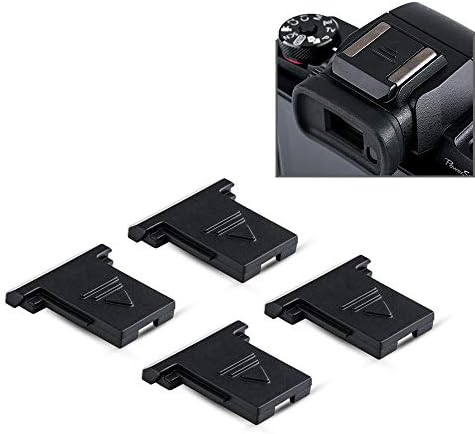 4PCS Camera Hot Shoe Cover Cap for Canon R100 R5 R6 R RP 5D Mark IV III II by JJC