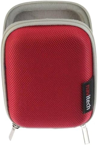 Navitech Red Hard Water Resistant Hard Camera Case Compatible With Canon PowerShot ELPH 190 Digital Camera - Image 3
