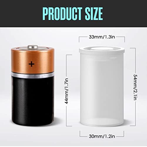 Film Canisters with Caps, Film Canisters, 35mm Case, White, 8oz, 180PK - Image 3
