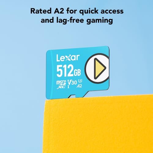 Lexar 512GB Play Blue Micro SD Card, 160MB/s Read, 4K, V30, UHS-I, A2 - Image 5