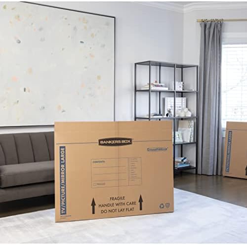 Bankers Box 4-Pack Medium TV/Picture/Mirror Moving Boxes - Image 4