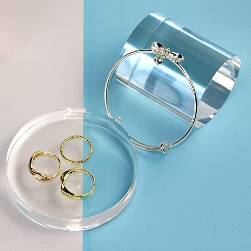 Polished Acrylic Cylinder Round Photo Props, Transparent Cylinder - Image 4