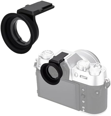 X-T50 Soft Rubber Eyecup, Extended Eyepiece Viewfinder Cover for Fuji XT50 by JJC