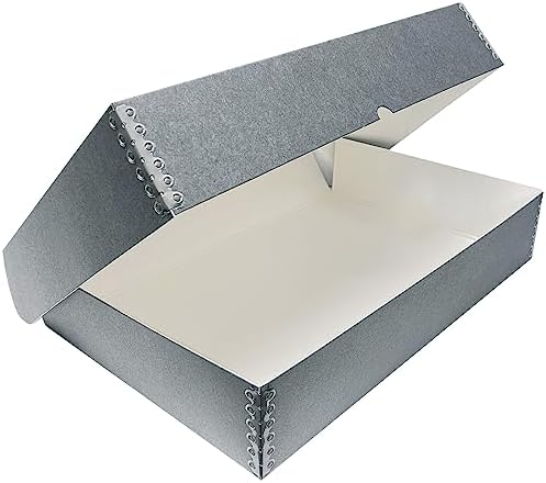 Lineco, 11x17 Clamshell Archival Folio Storage Box, 3" Deep by Lineco