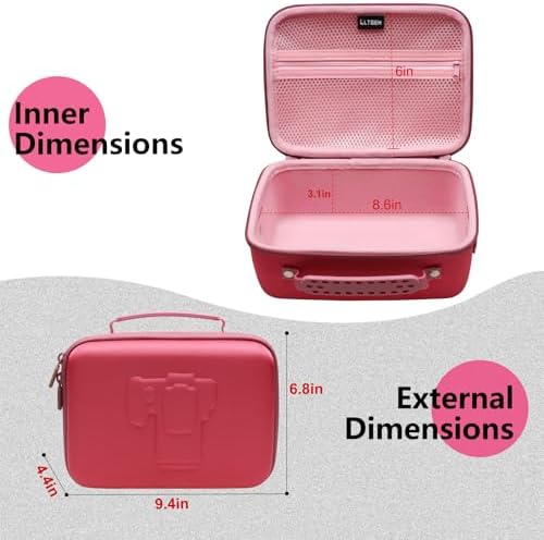 Small Camera Case Bag for Canon EOS Rebel T7/R50//R100 DSLR Camera Rosein - Image 3