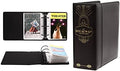 2Fold Binder for Holding Broadway Play Program and Theater Programs with 30 Custom Sheet Protectors - PU Leather - Fits Programs from Mid 1980s to Modern (Black/Gold Foil) by 2Fold