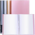 Tuhangcc Binder with Plastic Sleeves 8.5x11 20-Pocket - Heavy Duty Art Portfolio Folder with Clear Sheet Protectors,Displays 40Pages, Presentation Book for Artwork, Document Organizer (Orange) by Tuhangcc