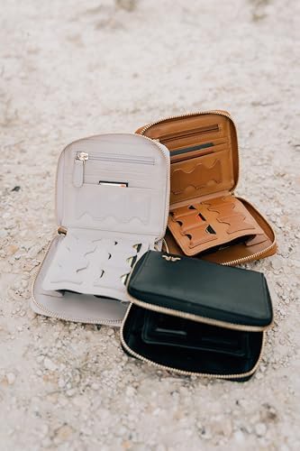 Compact Memory Card Holder & Battery Organizer Slim Travel Case with Secure Pockets for SD, MicroSD, and Camera Batteries Durable Protective Storage Wallet for Photographers On-The-Go – Black - Image 2